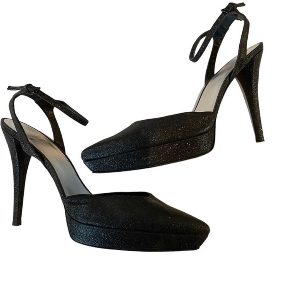 Stuart Weitzman Singleton Glitter Pump In Multi S… - image 8